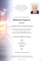 Nachruf  Richard Angerer